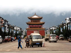 Vân Hạc Trấn tuy bình dị nhưng có nét đẹp lạ rất hấp dẫn - Ảnh: Lam Linh