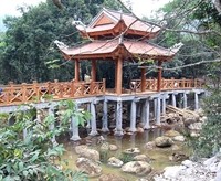 Thêm một cây cầu đẹp cho khu di tích văn hóa Yên Tử