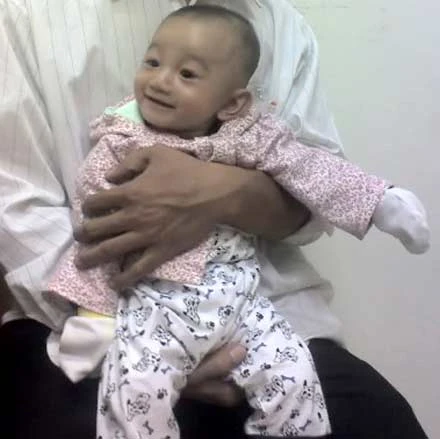 Cháu bé 10 tháng tuổi bị bệnh tim