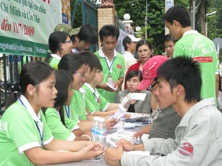 Tiếp sức mùa thi là một cơ hội trải nghiệm, mở lòng…