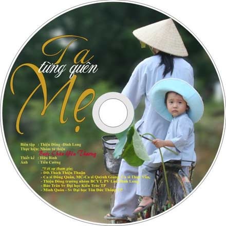 Làm CD cho ngày Vu Lan
