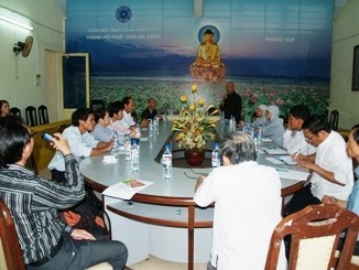 Ban Văn hóa Thành hội Phật giáo TP. Đà Nẵng họp bàn triển lãm