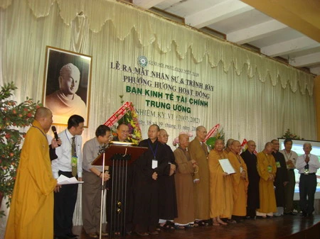 Lễ ra mắt Ban Kinh Tế tài Chánh TƯGHPGVN