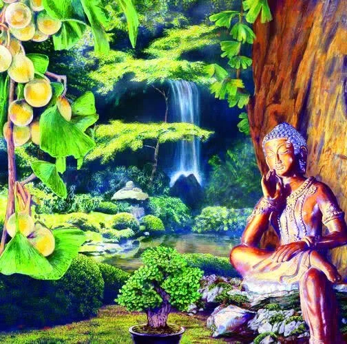 Phật an cư không tiếp khách