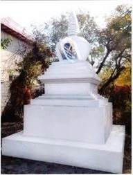 Bảo tháp tôn trí xá-lợi làm dịu đi sức mạnh của thiên nhiên?