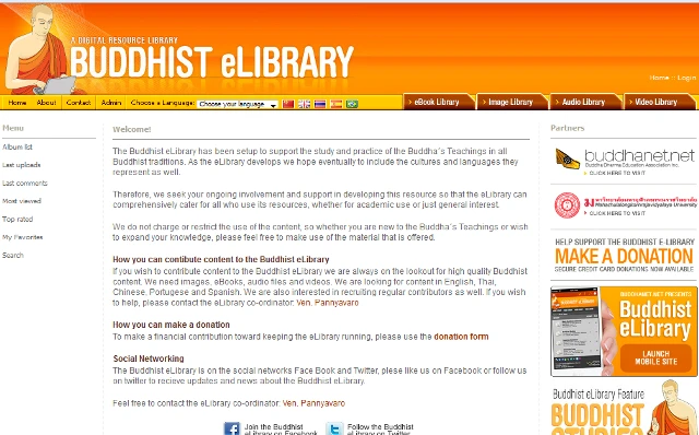 Mở thư viện Phật giáo điện tử gồm 5 ngôn ngữ