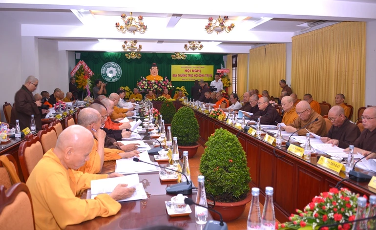 Quang cảnh Hội nghị Ban Thường trực HĐTS