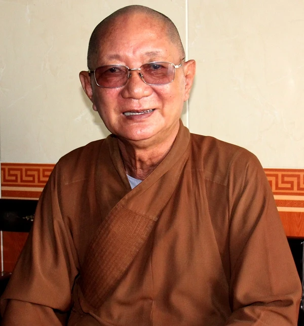 HT.Thích Huệ Cảnh - Ảnh: Q.Hậu