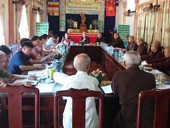 Hội nghị triển khai Phật sự PG H.Ba Vì