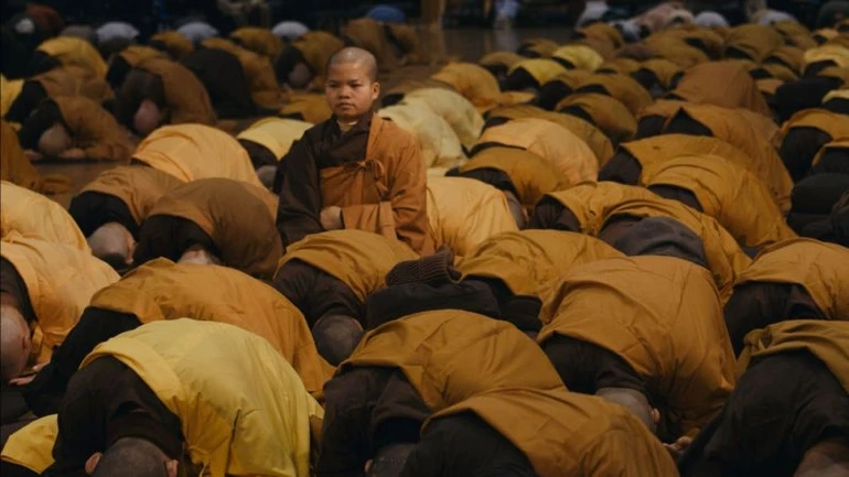 Một cảnh trong phim "Bước chân an lạc"