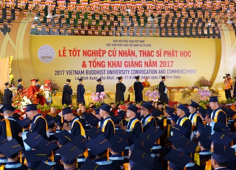 Học viện đã đào tạo được nhiều thế hệ Tăng Ni tài đức cho Giáo hội - Ảnh: Bảo Toàn