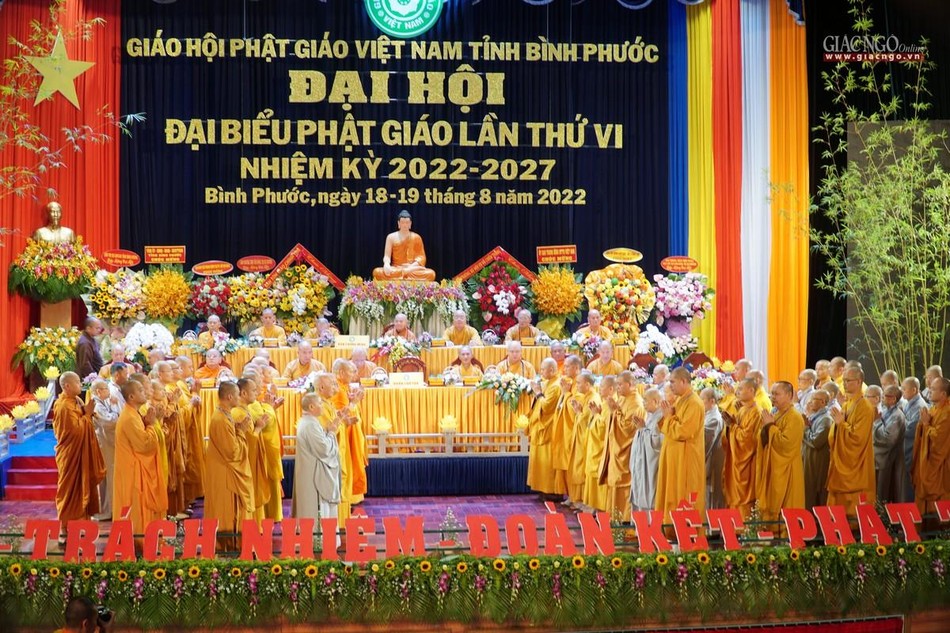 Thượng tọa Thích Đức Thiện được tái suy cử làm Trưởng ban Trị sự GHPGVN tỉnh  Bình Phước