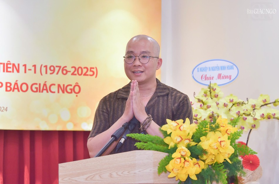 Nhà báo Lưu Đình Long, phát biểu dù không còn công tác tại báo, con vẫn thấy Giác Ngộ còn đầy ắp những chất liệu của vốn có Nhà báo Lưu Đình Long, phát biểu dù không còn công tác tại báo, con vẫn thấy Giác Ngộ còn đầy ắp những chất liệu của vốn có