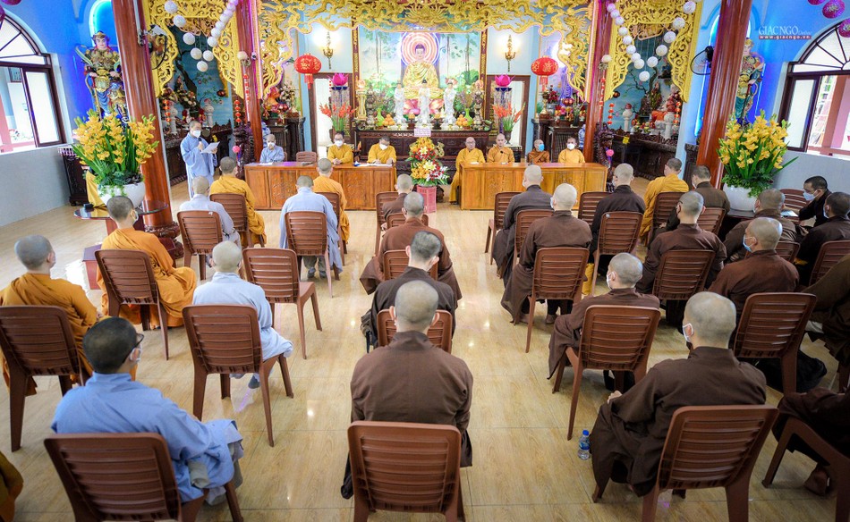 Toàn cảnh hội thảo &quot;Tăng Ni trẻ Hóc Môn thời kỳ 4.0 - cơ hội và thách thức&quot;