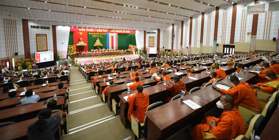 Đại hội đại biểu Phật giáo Trà Vinh nhiệm kỳ VII diễn ra thành công tốt đẹp Đại hội đại biểu Phật giáo Trà Vinh nhiệm kỳ VII diễn ra thành công tốt đẹp