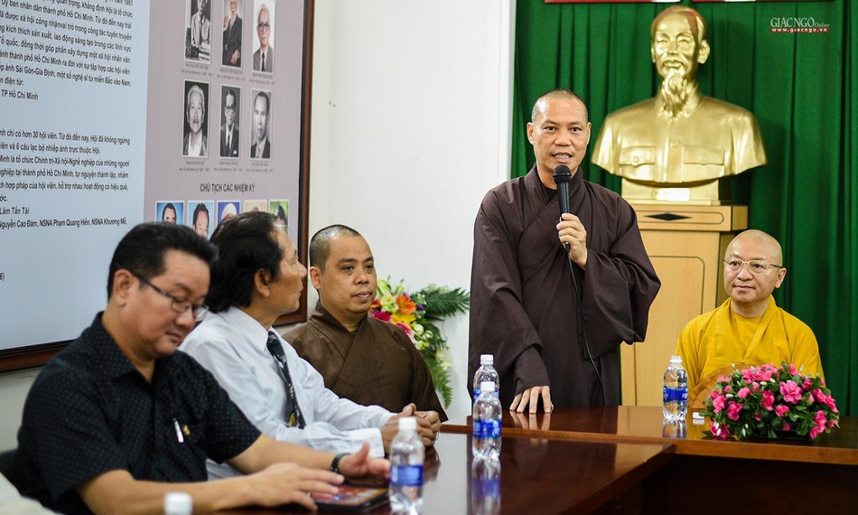 Thượng tọa Thích Trí Chơn hy vọng sự thành công của cuộc thi là nền tảng để phát triển các hoạt động tương tự trong tương lai