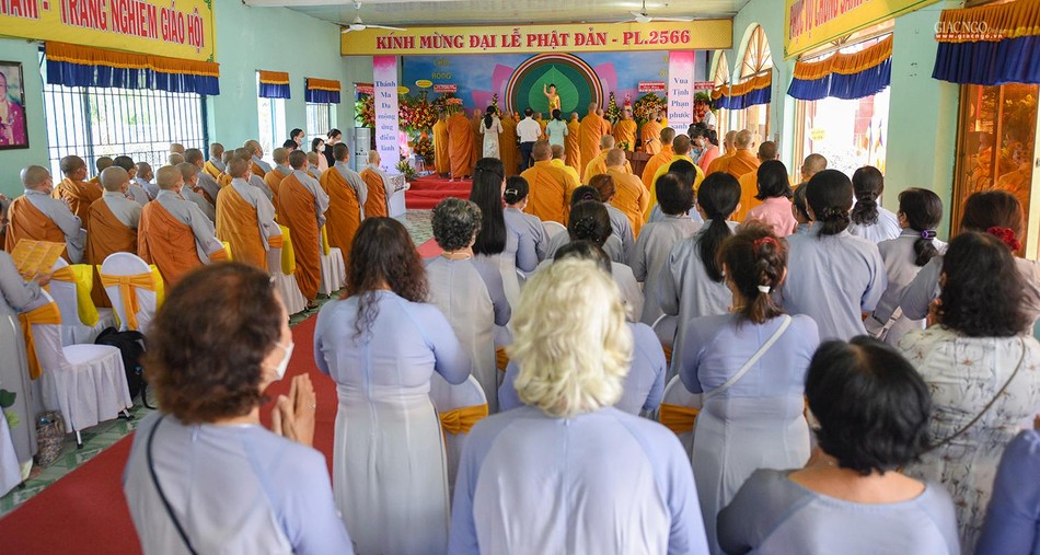 Quang cảnh buổi lễ