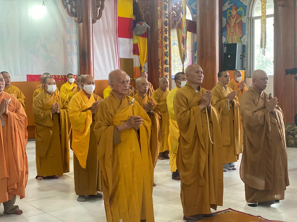 Các hành giả thực hiện tác pháp An cư Các hành giả thực hiện tác pháp An cư