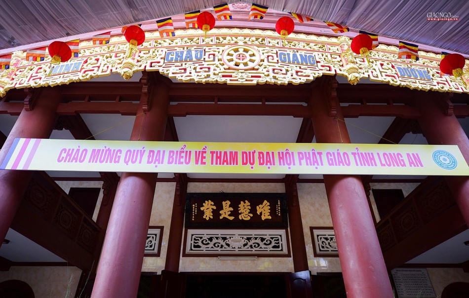 Đại hội đại biểu Phật giáo tỉnh Long An lần thứ X, nhiệm kỳ 2022-2027 dự kiến đón khoảng 500 khách mời tham dự Đại hội đại biểu Phật giáo tỉnh Long An lần thứ X, nhiệm kỳ 2022-2027 dự kiến đón khoảng 500 khách mời tham dự