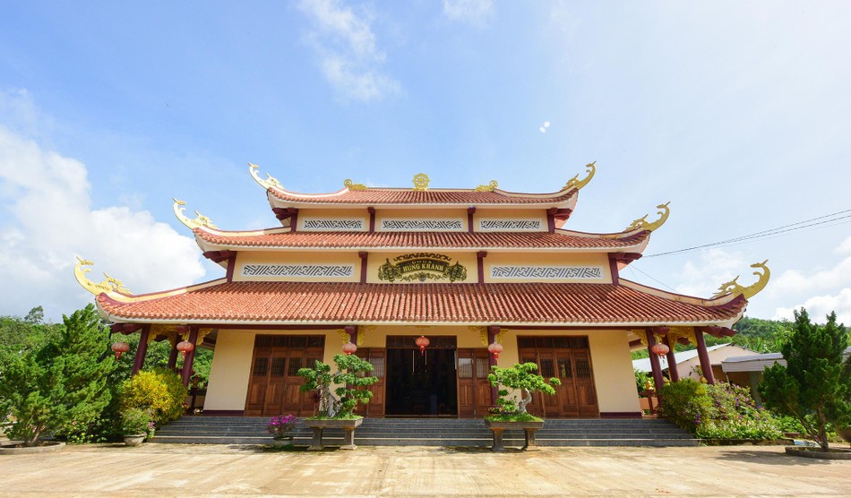 Chùa được thành lập vào năm 2015 ở Tân Lập, Kon Rẫy, Kon Tum