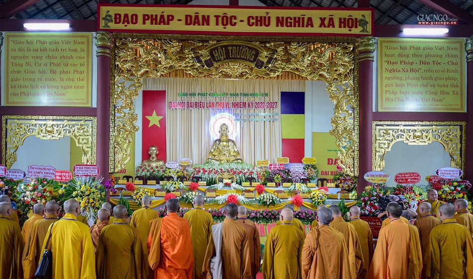 Đại hội đại biểu Phật giáo tỉnh Kon Tum lần thứ VI (2022-2027)