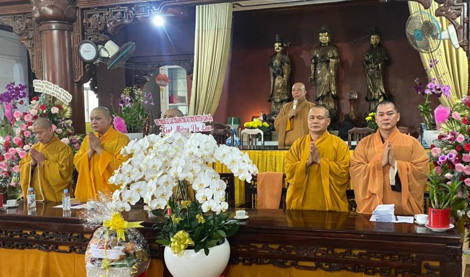 Thượng tọa Thích Thiện Từ sách tấn các hành giả Thượng tọa Thích Thiện Từ sách tấn các hành giả