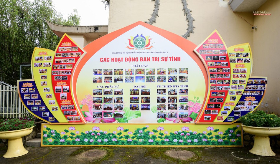 Khu vực thông tin ảnh các hoạt động Phật sự nhiệm kỳ IX Khu vực thông tin ảnh các hoạt động Phật sự nhiệm kỳ IX