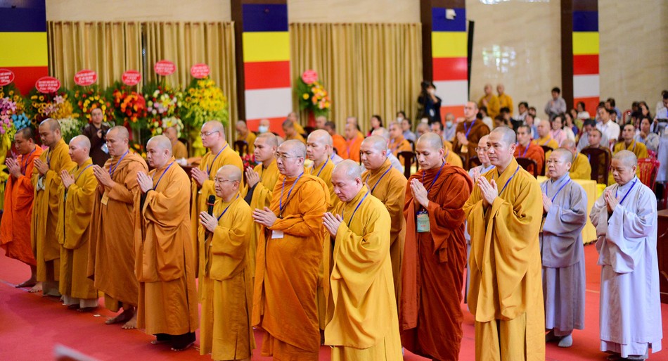 Ban Phật giáo Quốc tế TP.HCM nhiệm kỳ 2022-2027 phát biểu nhận nhiệm vụ