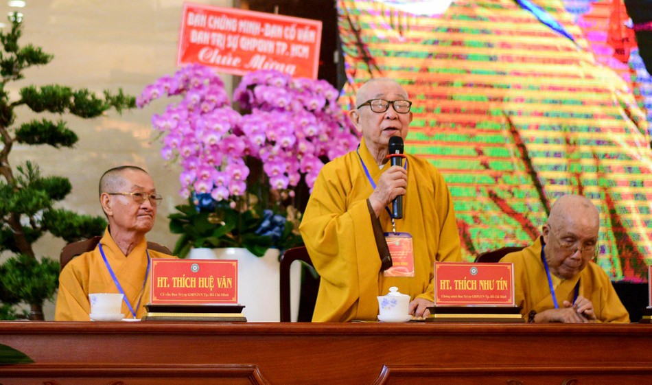 Hòa thượng Thích Như Tín ban đạo từ