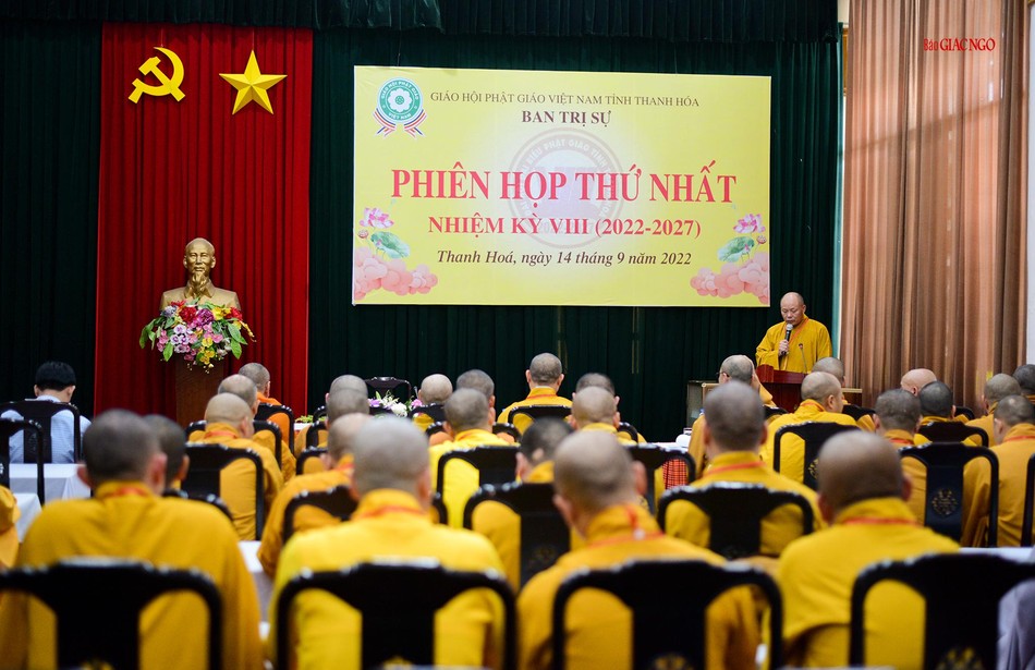 Phiên họp thứ nhất nhiệm kỳ mới của Ban Trị sự GHPGVN tỉnh Thanh Hóa Phiên họp thứ nhất nhiệm kỳ mới của Ban Trị sự GHPGVN tỉnh Thanh Hóa