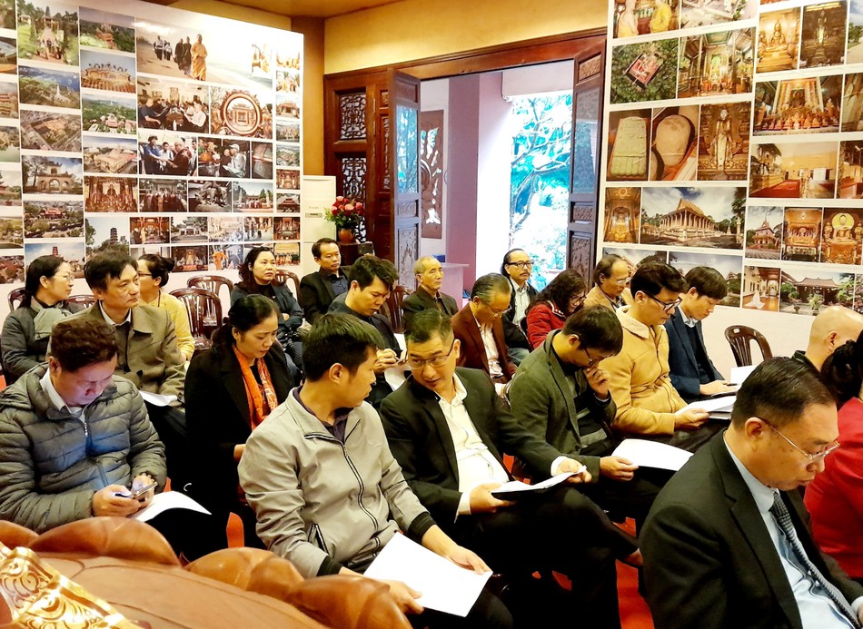 Đông đảo các học giả, nhà khoa học, nhà nghiên cứu tham dự Đông đảo các học giả, nhà khoa học, nhà nghiên cứu tham dự