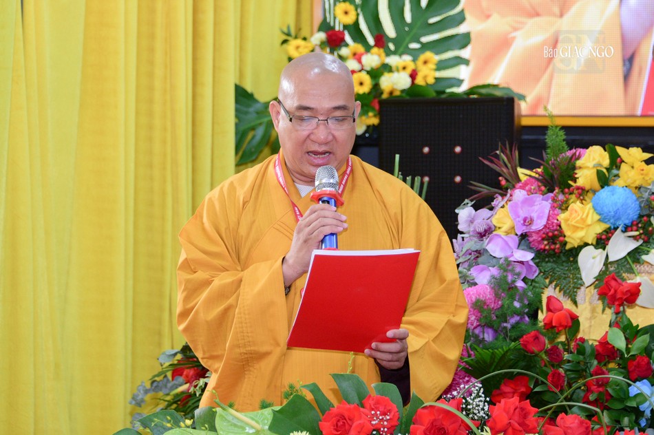 Thượng tọa Thích Phước Nguyên công bố quyết định thành phần nhân sự Ban Từ thiện xã hội T.Ư nhiệm kỳ IX (2022-2027)