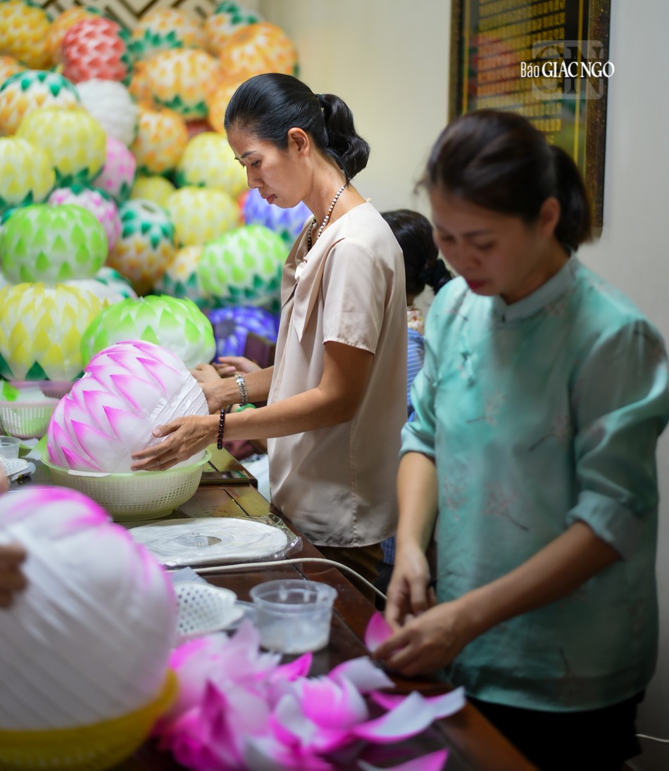 Các loại lồng đèn được các chùa hiện nay sử dụng hầu hết là loại lồng đèn có mẫu mã từ nước ngoài với nhiều kiểu thiết kế bắt mắt