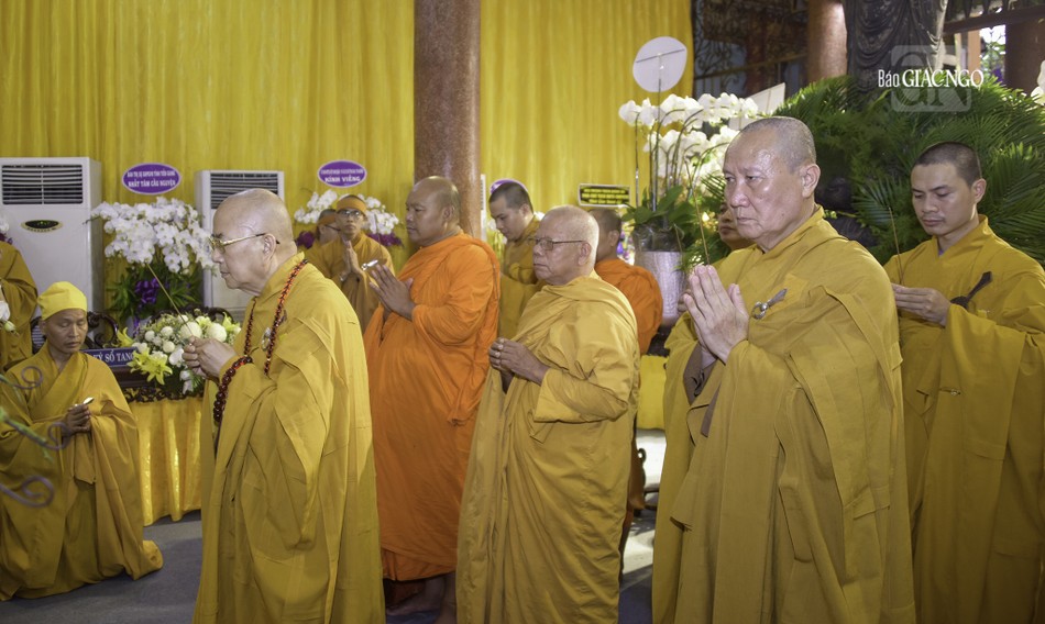 Ban Hướng dẫn Phật tử T.Ư viếng tang