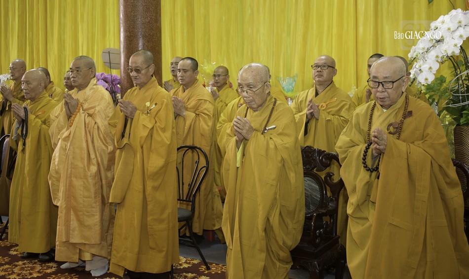 Chư vị Trưởng lão Hội đồng Chứng minh tham dự