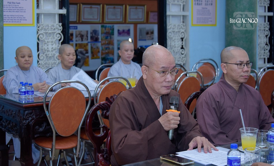 Hòa thượng Thích Tắc Huê thông tin về kế hoạch tổ chức Đại giới đàn Bửu Huệ Hòa thượng Thích Tắc Huê thông tin về kế hoạch tổ chức Đại giới đàn Bửu Huệ