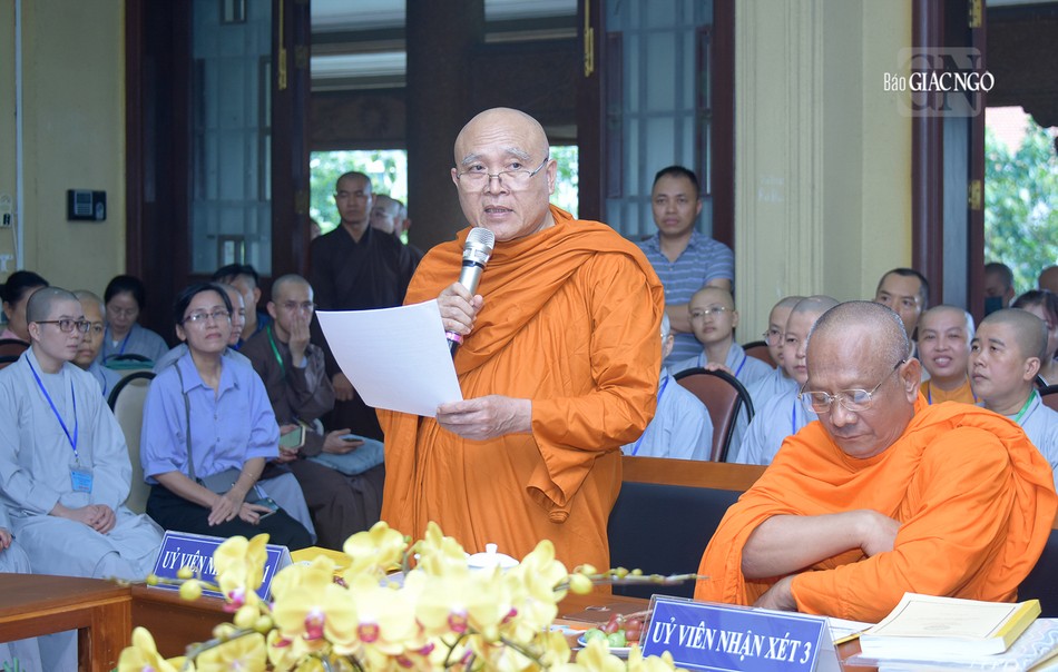 Hòa thượng Pháp Tông nhận xét luận án