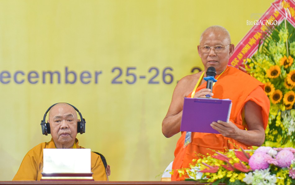 Hòa thượng Mahabounma Simmaphom mong muốn sẽ cùng vun trồng những cánh đồng từ bi và chia sẻ những thành quả trí tuệ phong phú, vượt qua biên giới và ranh giới