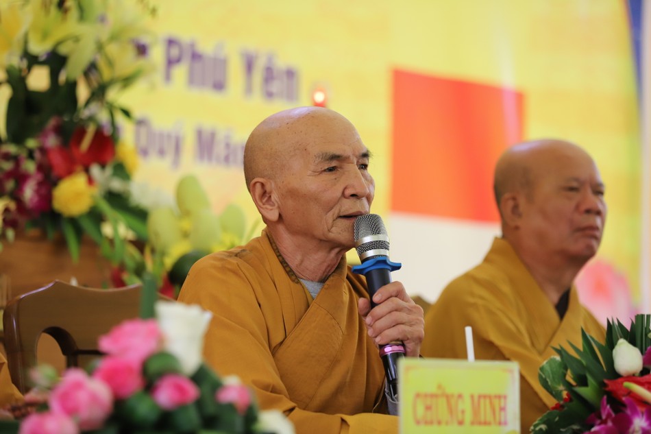 Hòa thượng Thích Quảng Phát ban lời đạo từ Hòa thượng Thích Quảng Phát ban lời đạo từ