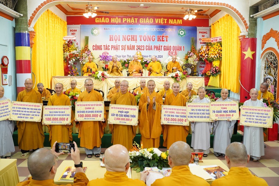 Các tự viện hưởng ứng đợt thi đua “Đoàn kết, sống tốt đời đẹp đạo” chào mừng Đại hội đại biểu MTTQVN Q.1 lần thứ XII, nhiệm kỳ 2024-2029 Các tự viện hưởng ứng đợt thi đua “Đoàn kết, sống tốt đời đẹp đạo” chào mừng Đại hội đại biểu MTTQVN Q.1 lần thứ XII, nhiệm kỳ 2024-2029