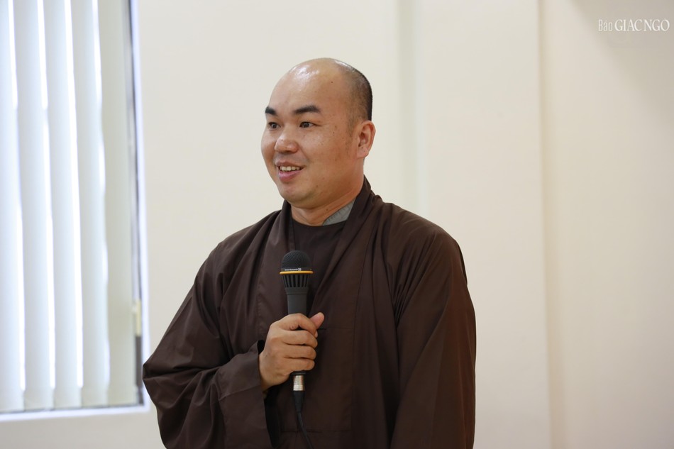 Đại đức Thích Quảng Hậu, Chủ nhiệm Câu lạc bộ Phóng viên - Cộng tác viên Báo Giác Ngộ nhấn mạnh sẽ tổ chức nhiều hoạt động để các thành viên có cơ hội rèn luyện, thực hành kỹ năng báo chí