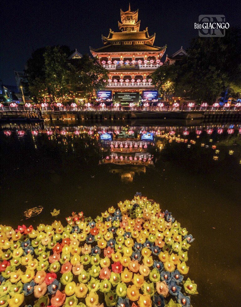 Tối 12-4 ÂL, chùa Pháp Hoa sẽ tổ chức Lễ hội hoa đăng kính mừng Đại lễ Phật đản Phật lịch 2568