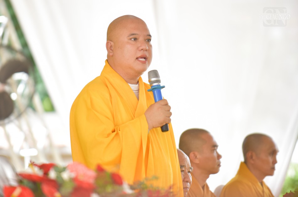 Đại đức Thích Lệ Hiếu nhắn nhủ đến Đại đức tân trụ trì