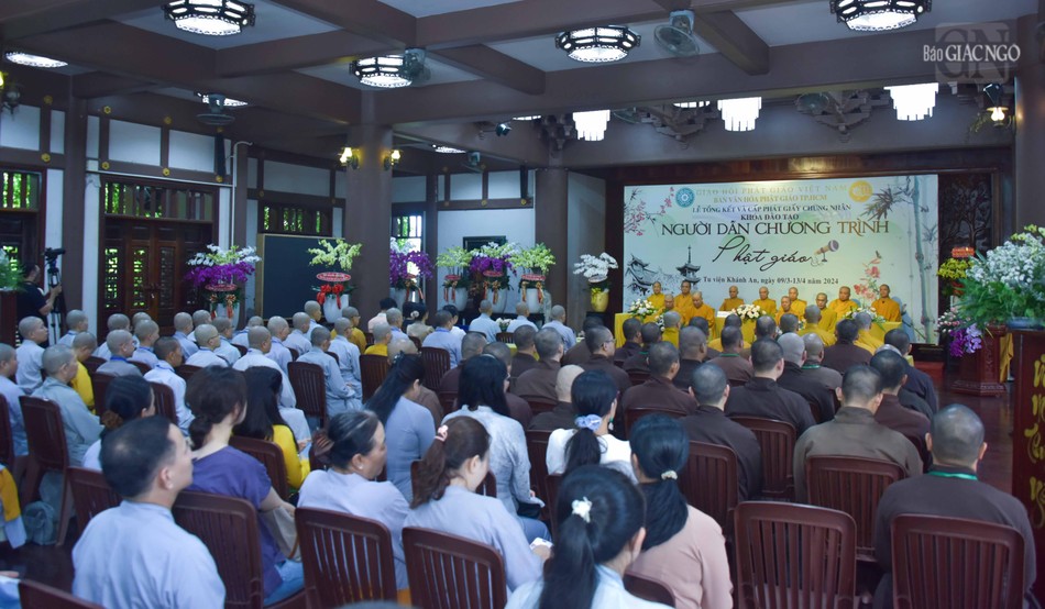 Quang cảnh buổi lễ