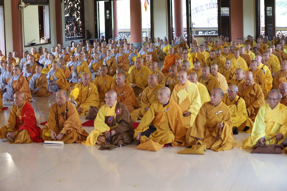 Các hành giả tham dự