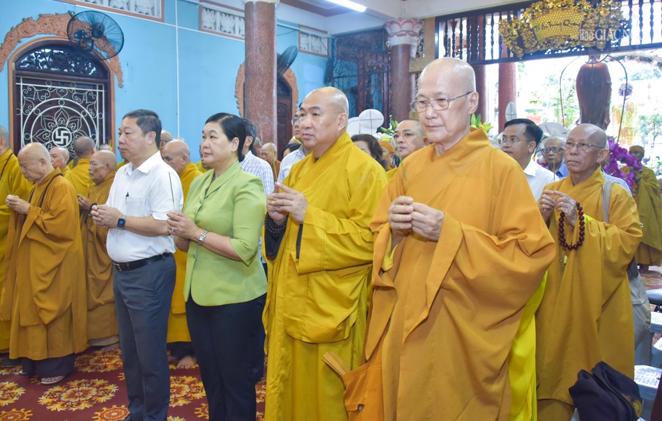 Tri ân những đóng góp của Trưởng lão Hòa thượng Thích Thanh Sơn đối với Phật giáo và xã hội