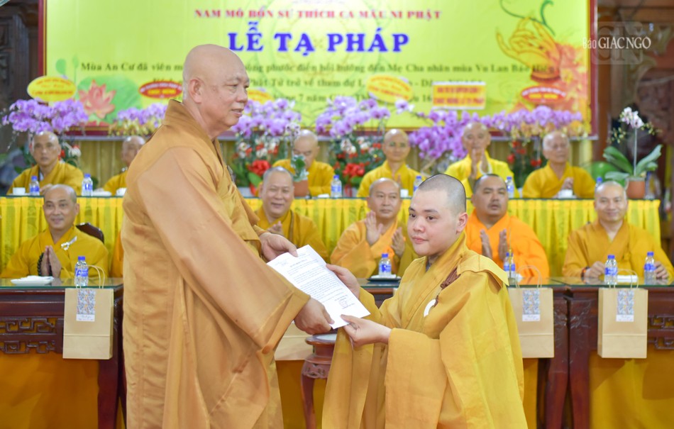 Đại đức Thích Chơn Thanh được bổ nhiệm làm Trợ lý Văn phòng Ban Trị sự