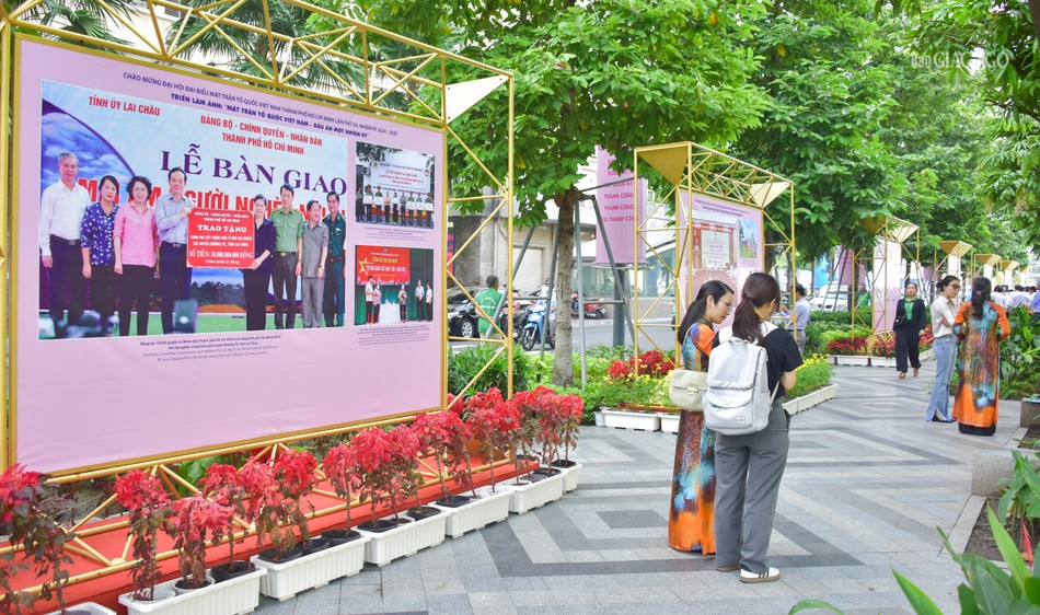 Triển lãm là một trong những sự kiện hướng đến chào mừng Đại hội đại biểu MTTQVN TP.HCM lần thứ XII, nhiệm kỳ 2024-2029
