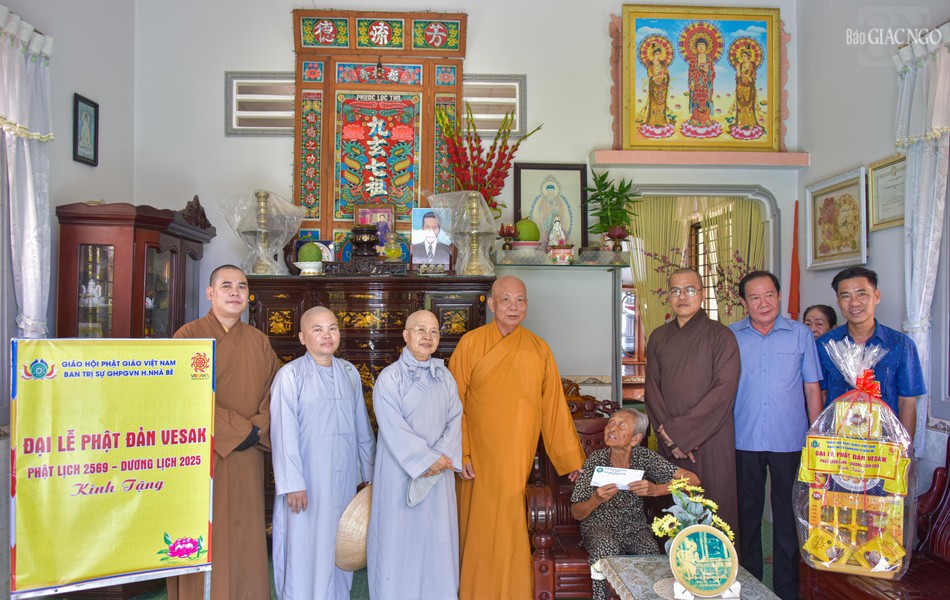 Đây là hoạt động an sinh xã hội của Ban Trị sự GHPGVN H.Nhà Bè hướng đến Đại lễ Vesak Liên Hiệp Quốc 2025 và Kỷ niệm 50 năm thống nhất đất nước Đây là hoạt động an sinh xã hội của Ban Trị sự GHPGVN H.Nhà Bè hướng đến Đại lễ Vesak Liên Hiệp Quốc 2025 và Kỷ niệm 50 năm thống nhất đất nước