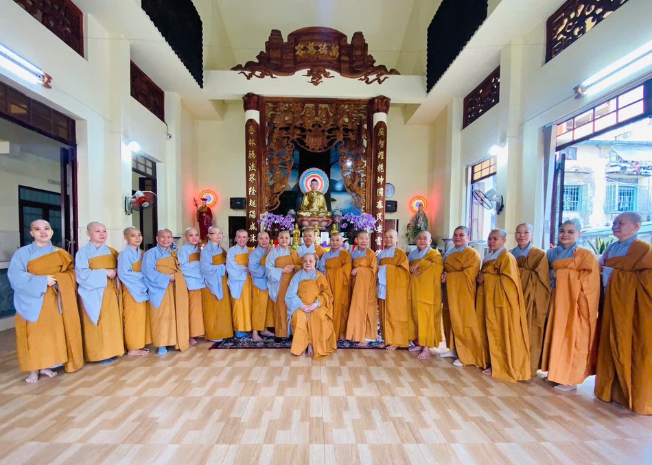 Có 17 hành giả an cư tại chùa Quảng Hương Có 17 hành giả an cư tại chùa Quảng Hương